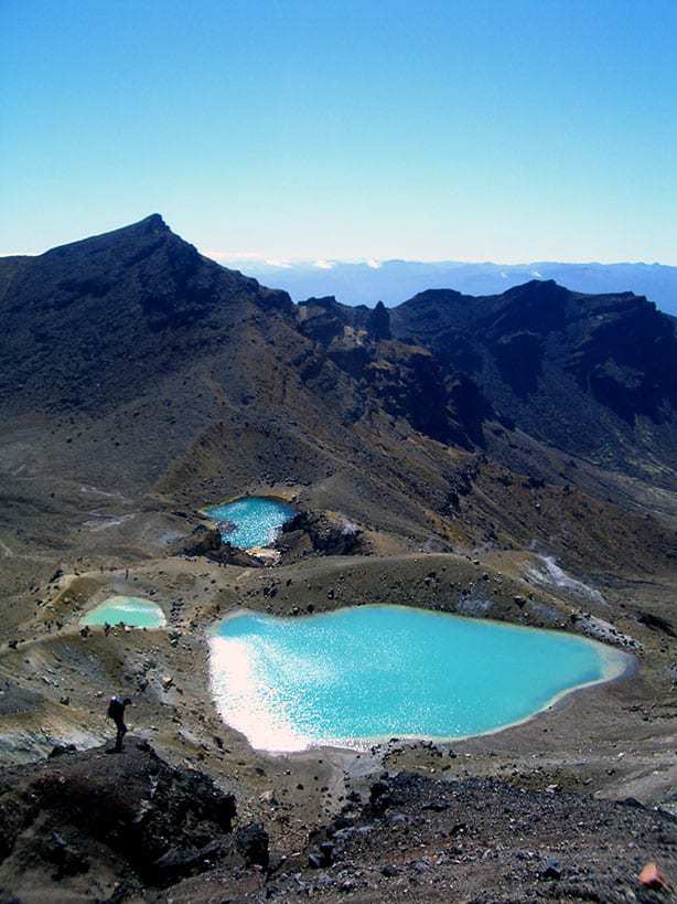 Neuseeland - Mount Ngauruhoe, ein aktiver Vulkan in Neuseeland.