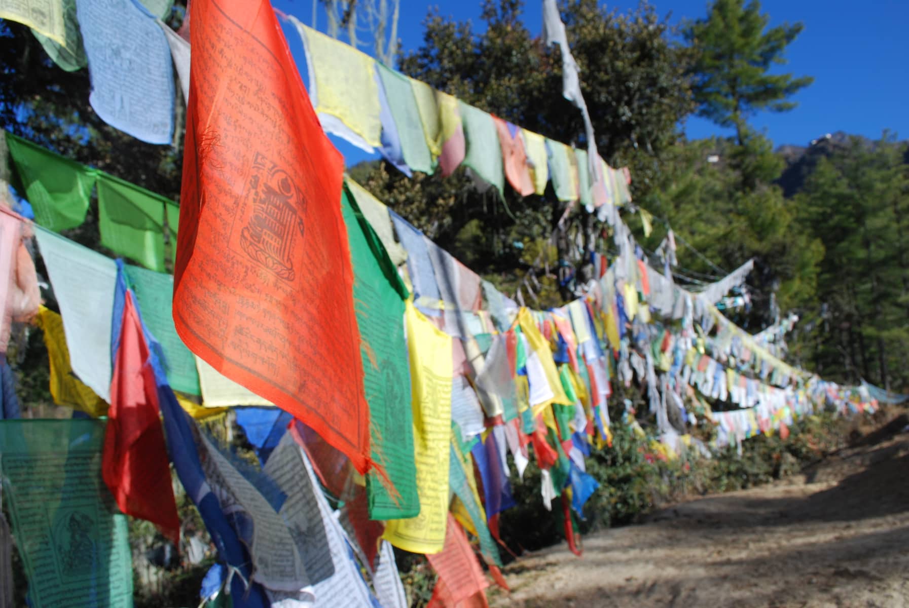 Bhutan Prayer Flags